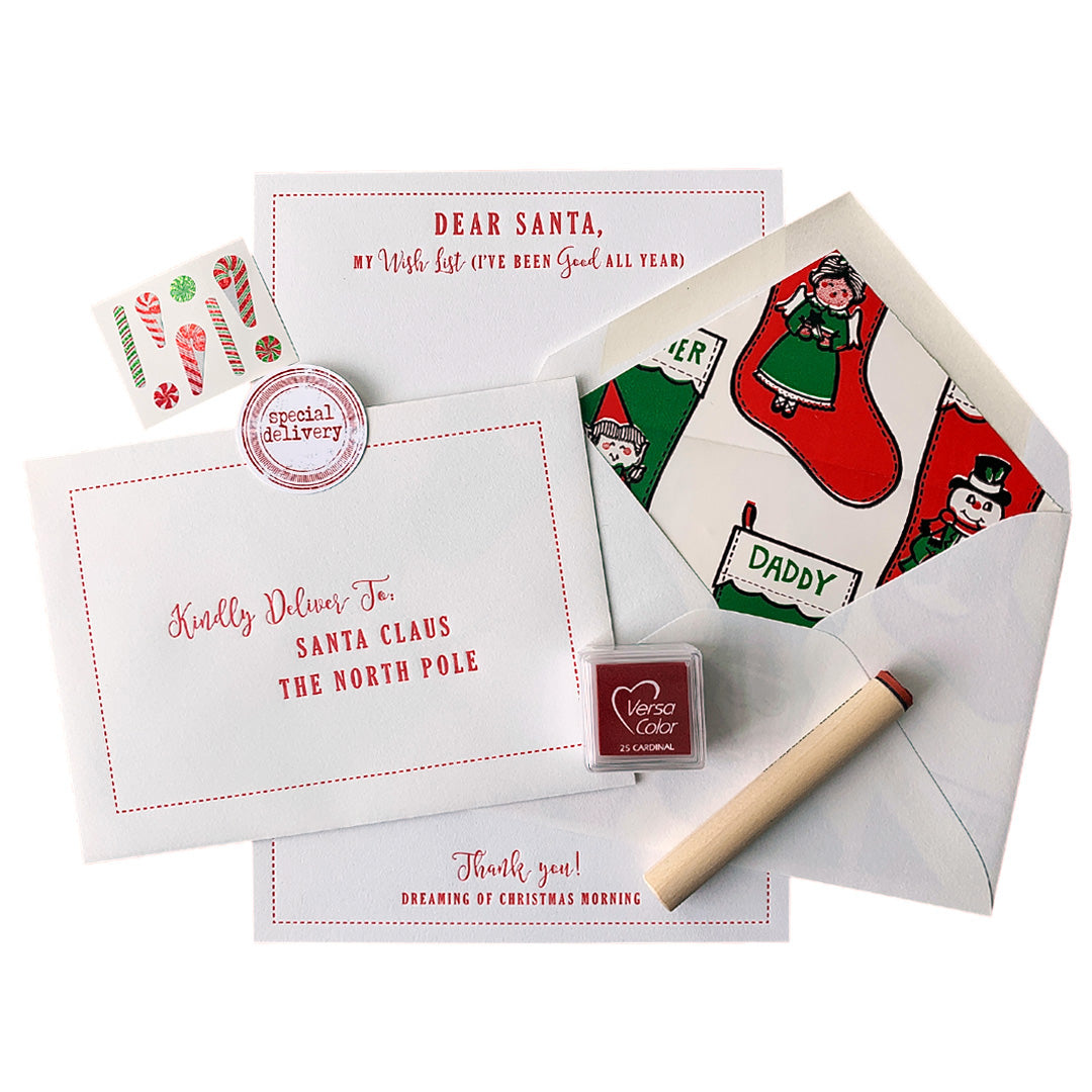Christmas Stockings Vintage Paper